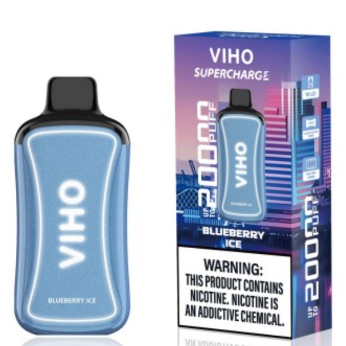 Blueberry Ice VIHO Supercharge 20K Vape