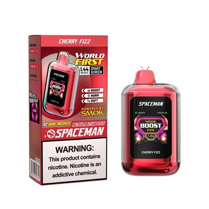 CHERRY FIZZ spaceman nebula 25k vape