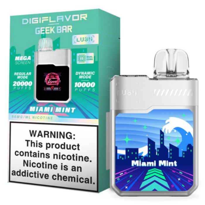 Miami Mint DigiFlavor x Geek Bar Lush