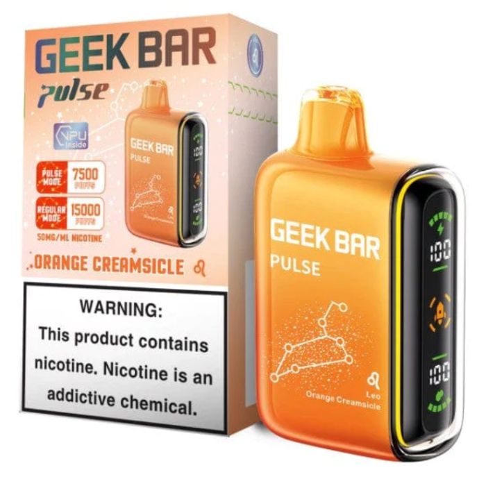 Orange Creamsicle Geek Bar Pulse