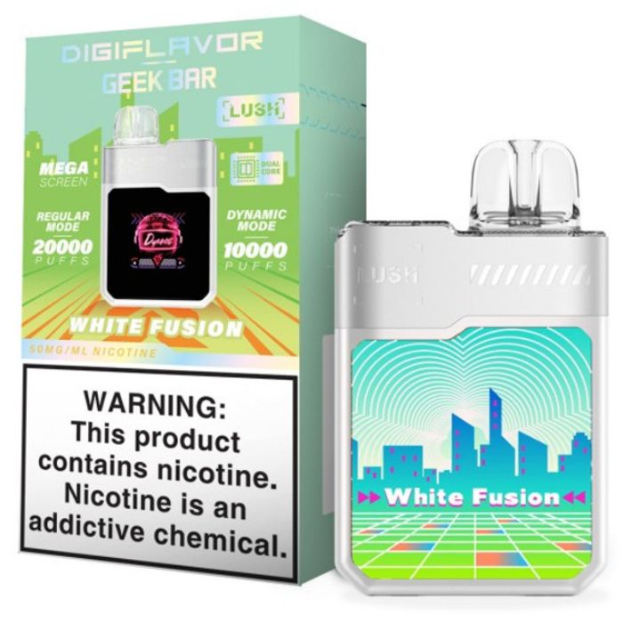 White Fusion DigiFlavor x Geek Bar Lush