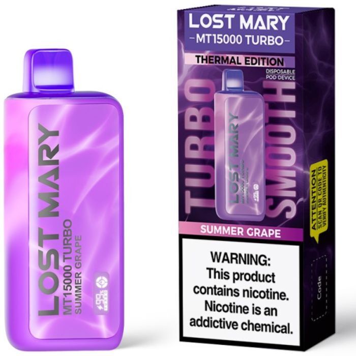 Summer Grape Lost Mary MT15000 Turbo Vape